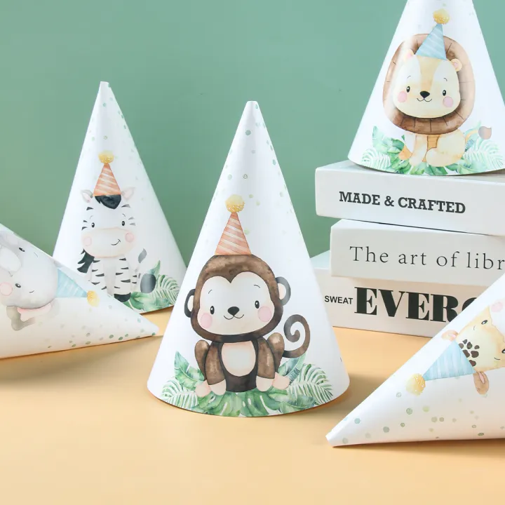 Alien%20Jungle%20Animals%20Party%20Paper%20Hats%20Happy%20Birthday%20Party%20Decoration%20Kids%20Safari%20Animal%20Wild%20One%20Birthday%20Decor%20Supplies%20Baby%20Shower%20-%20Image%202