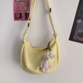 Japanese Harajuku Cute Canvas Casual teenage school bag Aesthetic Sweet messenger bag Large Capacity new y2k Women Shoulder Bag Conbo.