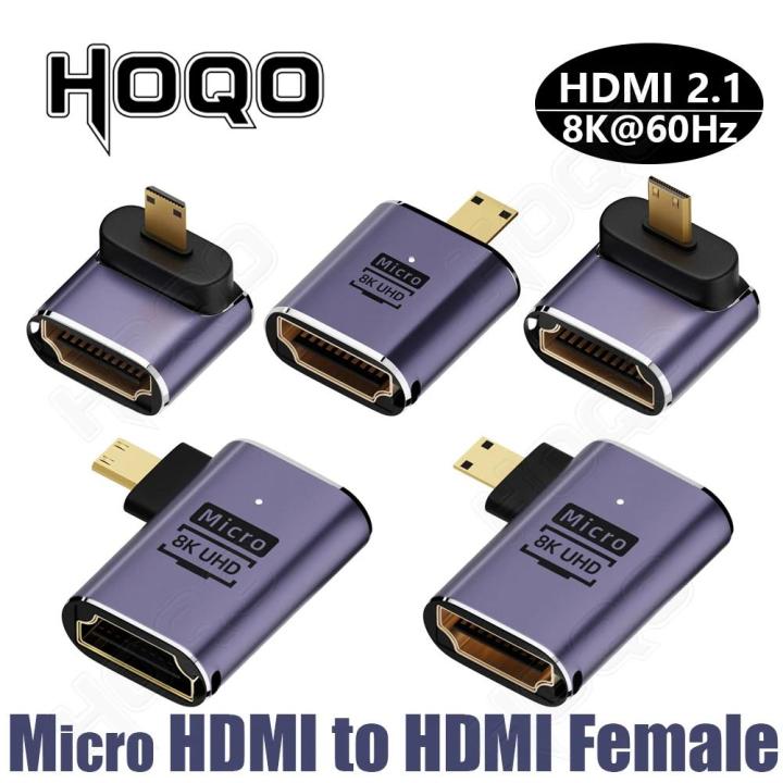 360%20Degree%20Mini%20HDMI%20U-shaped%20Adapter%20180%20Mini%20HDMI%20Male%20to%20HDMI%20Female%20Angled%2090%20l%20Type%20Converter%20HD%202.1V%20Extension%204K%208K%2060Hz%20-%20Image%203