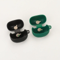 Silicone premium Headphone Cover For QCY Melobuds Pro headphone cover with hanging hook. 