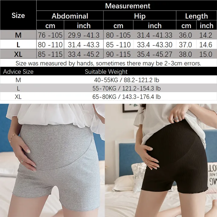 Women%20Maternity%20Leggings%20Lace%20Trim%20Short%20Length%20Adjustable%20Waist%20Soft%20Breathable%20Safety%20Pants%20Mommy%20Pregnancy%20Clothes%20Ropa%20Mujer%20-%20Image%202