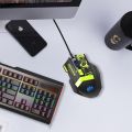 GM28 RGB Breathing Light USB Wired Mouse 12 Keys 7 Level 7200DPI Adjustable Programmable Gaming mice for PC Games. 