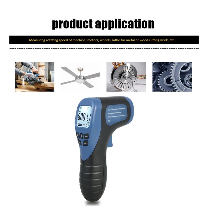 KOGEEK%20Handheld%20Digital%20LCD%20Photo%20Tachometer%20Laser%20Non-Contact%20Tach%20Range%202.5-99999RPM%20Motor%20Speed%20Meter%20with%201pc%20Reflective%20Tape%20-%20Image%207