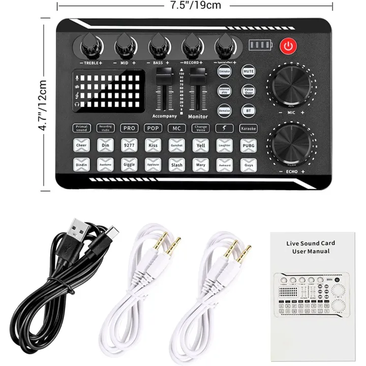 F998%20Live%20Sound%20Card%20Audio%20Mixer%20Podcast,%20Voice%20Changer%20for%20Sound%20Effects%20Board%20for%20Microphone%20Karaoke%20-%20Image%206
