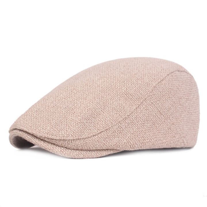 Men%20Women%20Cotton%20linen%20Berets%20sombrero%20hombre%20outdoor%20travel%20solid%20Gatsby%20Cap%20Ivy%20Hat%20Driving%20Flat%20Cabbie%20Newsboy%20Cap%20-%20Image%202