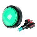 5X Arcade Buttons 60mm Dome 2.36 Inch LED Push Button with Micro-Switch for Arcade Machine Video Games Console. 