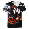 Newest Anime Date a Live 3D Printed T Shirt Men Women Summer Fashion Cool Casual Harajuku T Shirts Streetwear Short Sleeve Tops. 