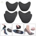 3 Pairs Shoe Filler Inserts Reusable Toe Plug Foot Brace Pads Black. 