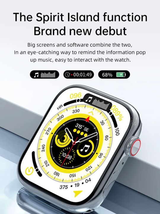 Ws A9 Max Smart watch with dynamic island