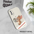 YYDS for OPPO A18 A38 Back Cover Cute Jerry Tom PU Leather Phone Case Ultra Thin Soft Drop Protection Case.