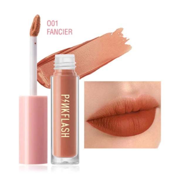 PINKFLASH Melting Matte Waterproof Lipcream - #001 Fancier (PF-L01)