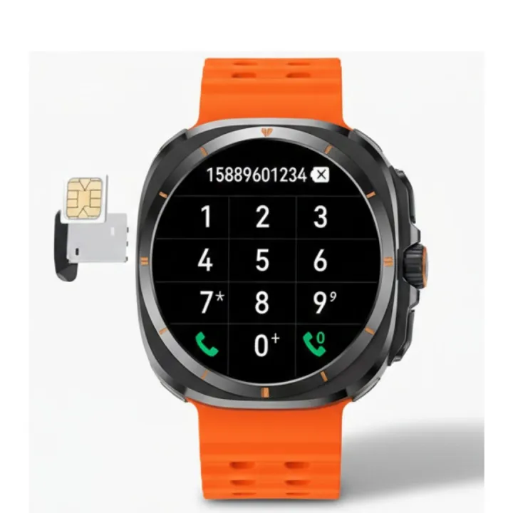 BW8 Ultra Smart Watch Card Version – 4G SIM Support, Telescopic Camera ...
