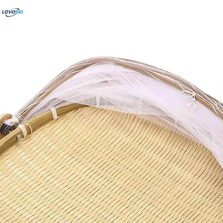 Food%20Serving%20Tent%20Basket%20Food%20Storage%20Basket%20with%20Mesh%20Gauze%20Cover%20for%20Fruit%20M%20-%20Image%203