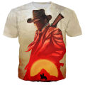 Hot game Red Dead Redemption 3D printed T-shirt men/women new fashion cool casual Harajuku style t shirts streetwear tops. 