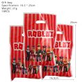 Kids Birthday Gift Bags Roblox Theme Party Supplies Paper Plate Cup Plates Napkin Baby Shower Disposable Tableware Set 145PCS. 