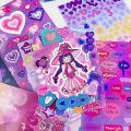 24pcs Glittery Stickers Collection Pack - Dialog Box, Bubble, Confetti More - Korean Seal For Kpop Toploader Deco, Journaling. 