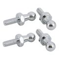 XHHDQES 4X 10mm BALL STUD BOLT M6 for Gas Strut Struts Ball Ended Bolt Bonnet STD 001. 