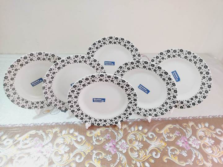 Sada%20Kalo%20Melamine%20Half%20Plate%206%20Pcs%20Set%20(8%20Inch).%20Flat%20Breakfast%20Half%20Plate,%20Dinner%20Deep%20Plate,%20Everyday%20Use%20Rice%20Dinner%20Plate.Dishwasher%20Save.Microwave%20oven%20save.%20-%20Image%209