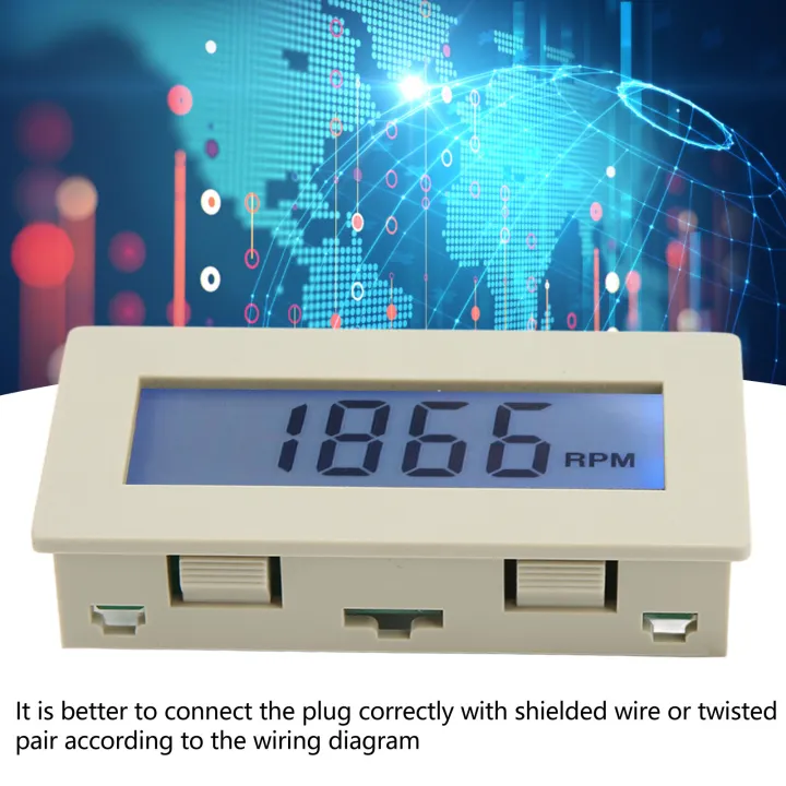 Motor%20Tachometer,%20Motor%20Speed%20Gauge%2010%20To%209999%20DC8-24V%20for%20Spring%20-%20Image%204