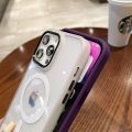【Youyi】luxury magnetic phone cases for iPhone 15 14 13 12 11 pro Max 14 15 plus MagSafe bumper clear hard back cover. 
