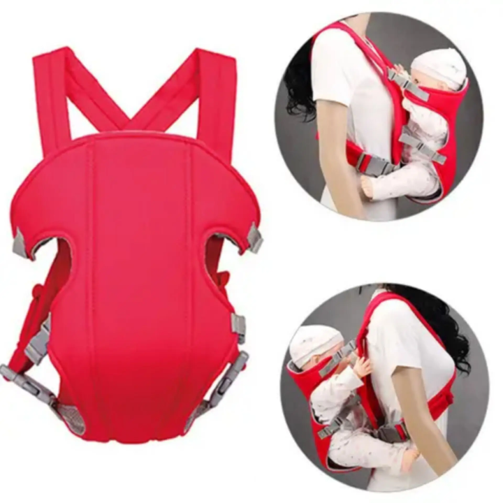 Best Quality Blue Stylish Baby Carrier - Comfortable Carrying Bag with Multiple Positions for Lying - Suitable for 6 Months to 2 Years Old Babies