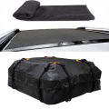 Waterproof Cargo Bag Car Roof Cargo Carrier Universal Luggage Bag Storage Cube Bag for Travel Camping with Anti-slip Mat. 