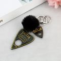 1PC Women Keychain Ouija Planchette Rresin Charms Handbag  Keyring with Puffer Ball Ouija Board Keyring Custom Made Welcome. 