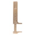 Pocket 80mm Mini Brass Sliding Ruler Gauge Vernier Calip Metal Calipers Gauge Micrometer Measurement Tool Office School Supplies.