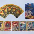 55 Pcs Pokemon Rainbow Cards Rainbow Foil Set English Version. 
