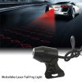 SUV Car LED Rear Motorcycle Fog Lights Laser Tail Warning Indicator Lamp Waterproof Brake Universal Motorbike 720LM,Laser Wavelength 650nm (Red) Type 2. 