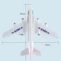 Airbus A380 RC Airplane 2.4G Fixed Wing Boeing 747 Remote Control Aircraft Outdoor RC Plane Model Toys for Children Boys. 