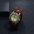 Retro Men's Punk Watches Men's Quartz Wrist Watches Classic Leather Strap Watches Clock Relogio Masculino Reloj Hombre Top Brand.