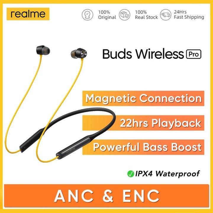Realme Buds Wireless Pro Active Noise Cancellation up to 35dB (ANC