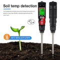 EC Temperature Soil Tester Electrical Conductivity Soil Meter. 
