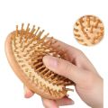 High Quality Hair Comb Bamboo Airbag Massage Comb Carbonized Solid Wood Bamboo Cushion Anti-Static Hair Brush Combs Travel. 