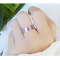 Douyin tight mantra two-in-one pair ring, Sun Wukong opening adjustable ring, Internet celebrity, lover's gift, love.