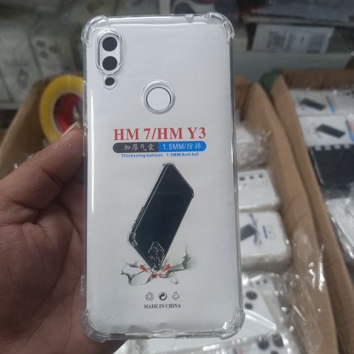 For Xiaomi Redmi Xiaomi Redmi Y3 back cover soft silicon clear