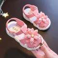 toddler girls sandals,toddler kids sandals stylish comfortable toddler baby girls bow open toe sandals soft sole princess shoes sandals pink 6-9 months white.