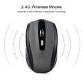2.4G Wireless Mouse 2.4Ghz Gaming Mouse 6D Optical Wireless Mouse Slim Mini Noiseless Mice DPI1600 for Macbook PC Laptop.