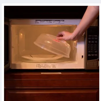 2%20Pieces%20MICROWAVE%20FOOD%20COVER%20/%20Plate%20Cover%20Splatter%20Guard%20Non%20Stick%20Plastic%20Clear%20Dish%20Lid%20-%20Image%203