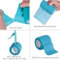 【Sooledead】（NEW）（Order message size）Kinesiology Tape Knee Fitness Bandages Sports Elastic Breathable Knee Pads For Joints Pain Gym Bandage. 