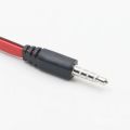 3.5mm 1 Male to 2 Female Ports Headphone Micophone Stereo Audio Cable Adapter. 