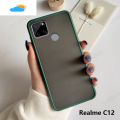 Oppo C12 Smooth Rubberized Matte Hard Back Case Cover. 