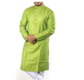 Stylish Semi Long Cotton Panjabi for Men - Comfortable to Wear in All Seasons and Occasions.