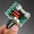2000 Watt Scr Motor Speed Controller Ac 220V 2000W Scr 25A Adjustable Speed Controller Voltage Regulator Dimming Dimmers Module With Potentiometers - Solar Panel. 