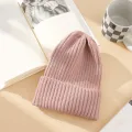 Men Boys Girls Crochet Skullies Hat Solid Color Unisex Autumn Knitted Beanies Caps Wild Accessories Beanie Winter for Women. 