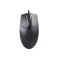 A4TECH OP-730D 2X Double Click Wired Optical Mouse - 1200 DPI High-Precision USB Mouse for Laptop & Desktop - Black.