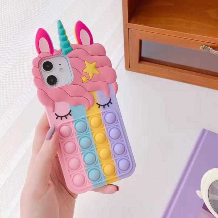 %E3%80%90Sarcasmsm%E3%80%91Decompression%20Rainbow%20Unicorn%20for%20Samsung%20A32%20Phone%20Case%20Redmi%20Note10%20Eyelash%20Horse%20A15%20Protective%20Sleeve%20-%20Image%206