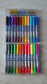 DOMS Brush Pens 26 Shades (including golden+ silver) BRUSH Like Nib Sketch Pen (Multicolor). 
