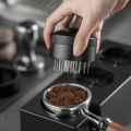 21 Needle Espresso Stirrer WDT Tool, Espresso Distribution Tool for 51mm 54mm 58mm Portafilter Coffee Powder Stirring Tool. 